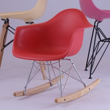 Modern Design Kids Rocking Chair Baby Rocker Leisure Living Room Furniture Plastic Fashion Chair