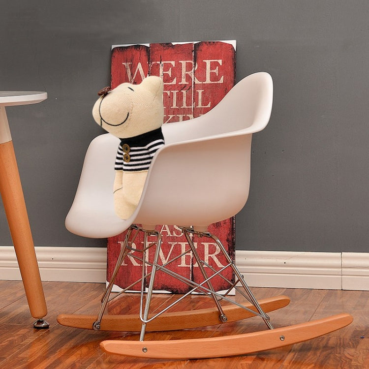 Modern Design Kids Rocking Chair Baby Rocker Leisure Living Room Furniture Plastic Fashion Chair