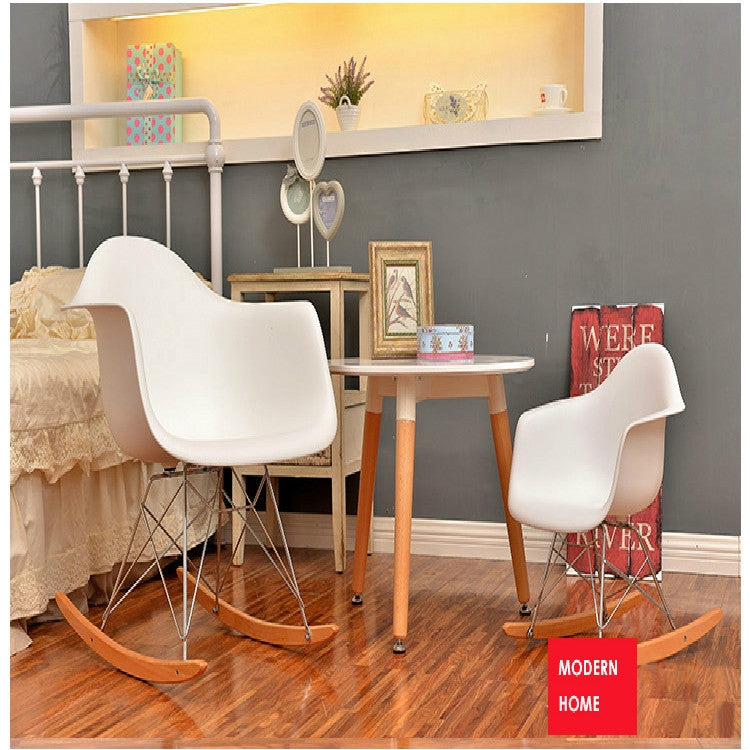 Modern Design Kids Rocking Chair Baby Rocker Leisure Living Room Furniture Plastic Fashion Chair