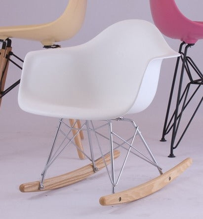 Modern Design Kids Rocking Chair Baby Rocker Leisure Living Room Furniture Plastic Fashion Chair