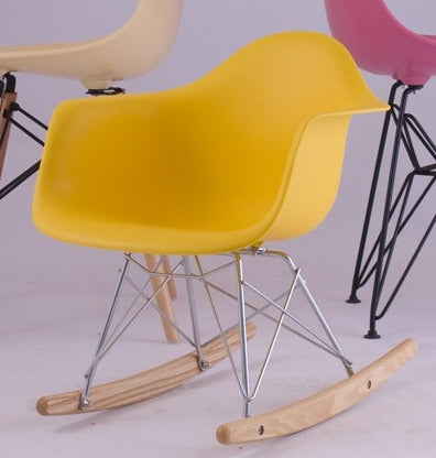 Modern Design Kids Rocking Chair Baby Rocker Leisure Living Room Furniture Plastic Fashion Chair