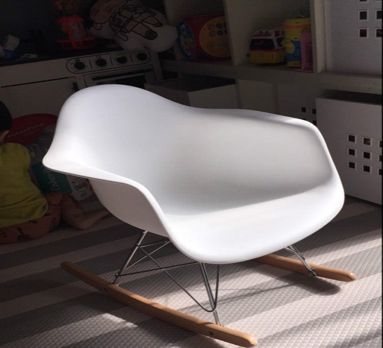 Modern Design Kids Rocking Chair Baby Rocker Leisure Living Room Furniture Plastic Fashion Chair
