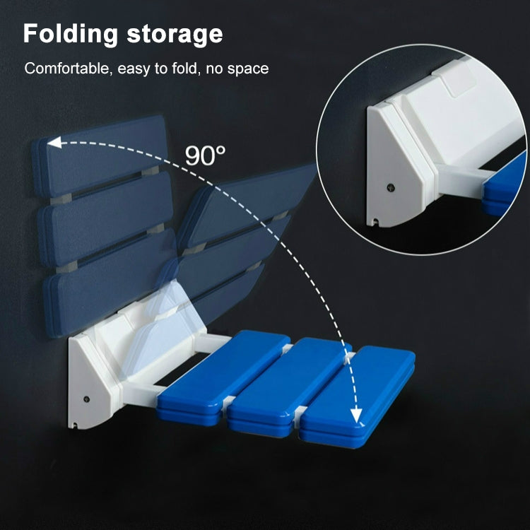 Wall Mounted Folding Elderly Spa Bench Bathroom Bath Chair