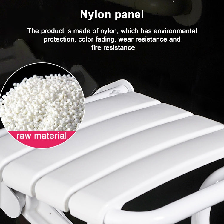 Folding Solid Wood Wall Mounted Relaxation Shower Chair