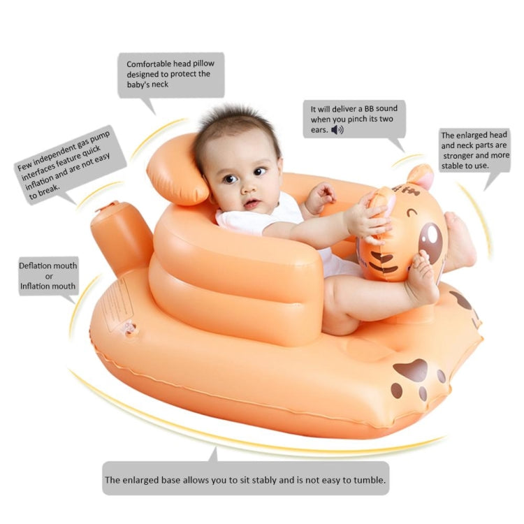 Multifunctional Inflatable Sofa Inflatable Seat BB Dinner Chair Portable Bath Stool For Babies