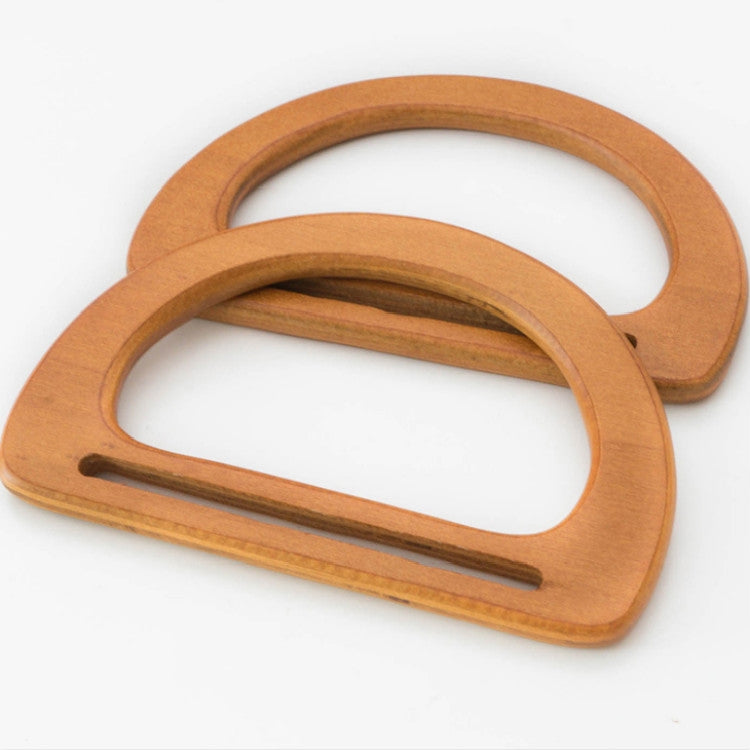 5 PCS D-shaped Solid Wood Bag Handle