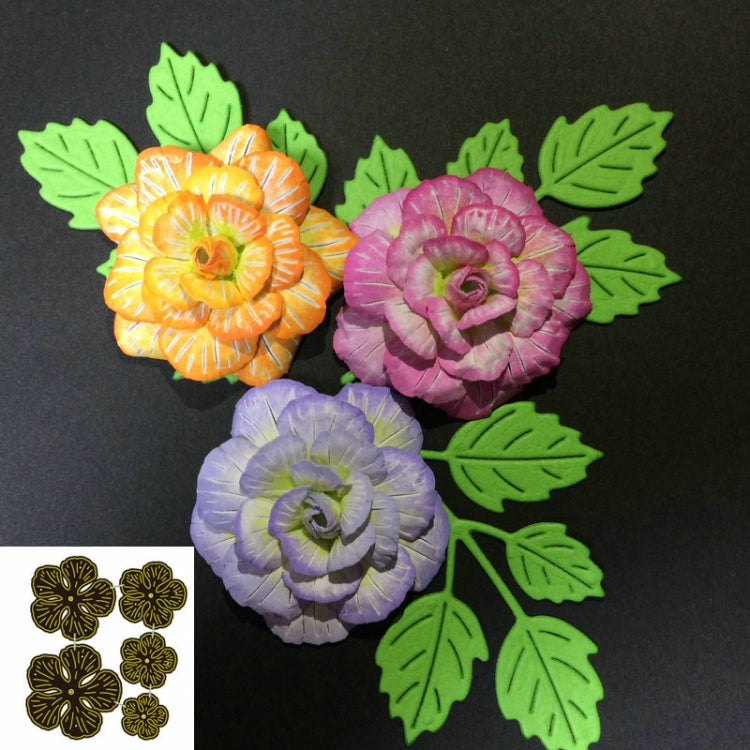 3D Flower Series Knife Mold DIY Cutting Book Album Greeting Card Making Mold