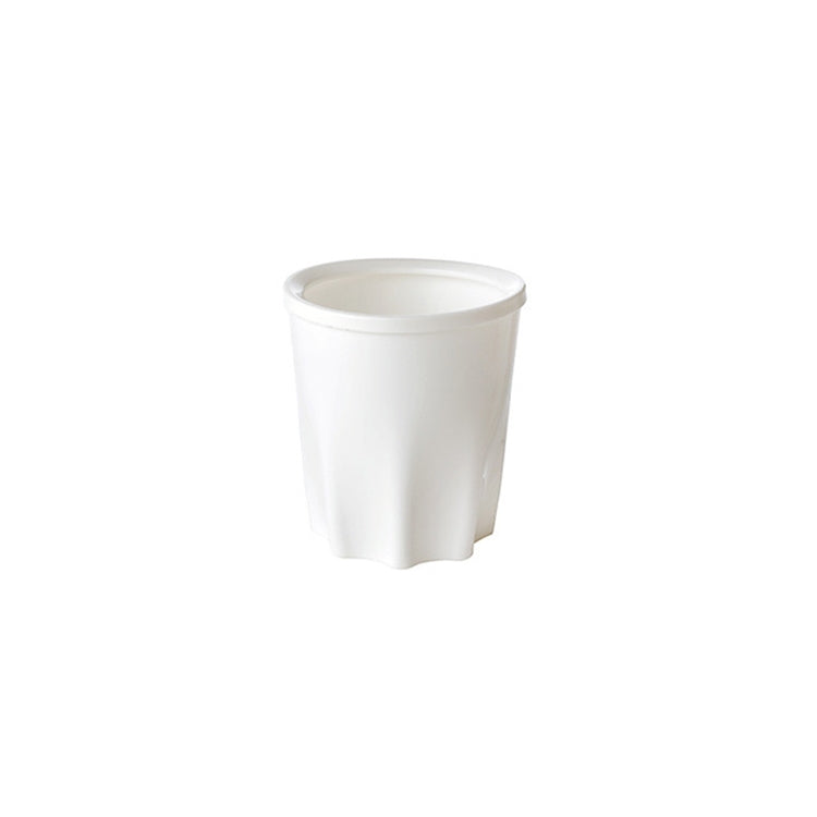 10 PCS Multi-purpose Uncover Plastic Trash Can for Kitchen in Home Living Room with Press-Ring, Size:S 11.5x15x16.5cm