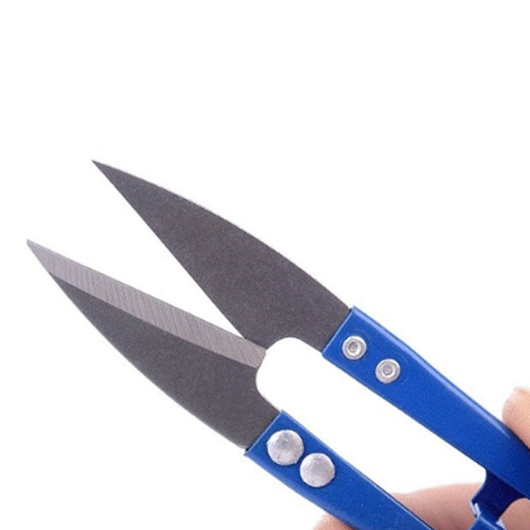 10 PCS Stainless Steel Mini Household Embroidery Scissors(Random Color Delivery)