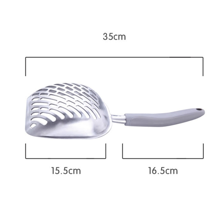Stainless Steel Litter Scoop Clean Tool for Pet Dog Cat Dog Scoops