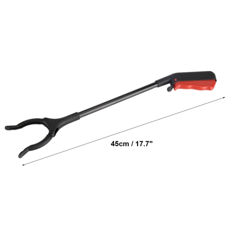 45cm Garbage Picking Tool Rubbish Grabber Clip Extending Trash Pick Up Tool Cat Waste Dog Poop Clip Clean Tool