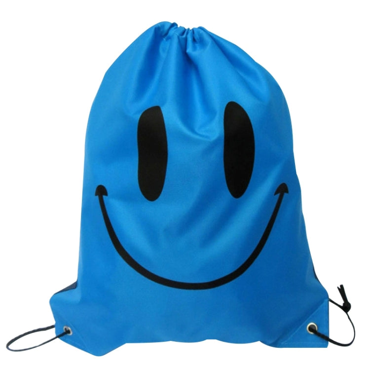 Smiling Shoulder Bag With Drawstring Waterproof Pack
