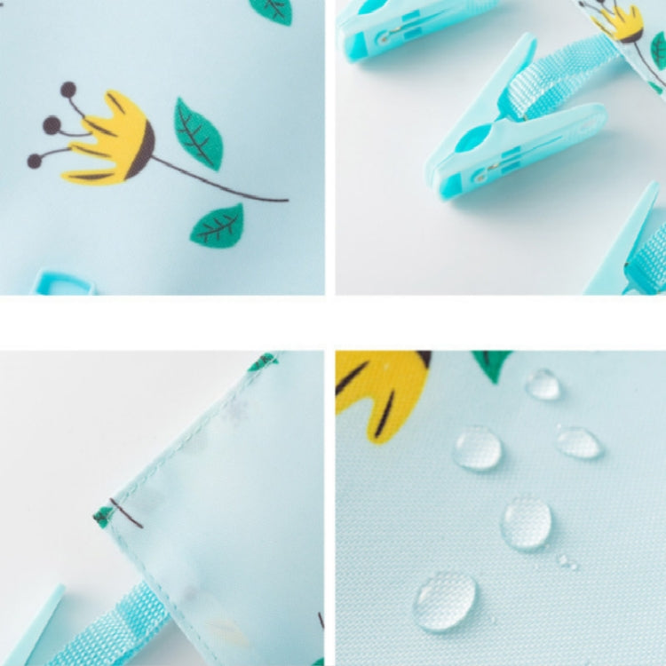 Household Portable Multi-function Fabric Hanger Folding Bathroom Rack Hanging Storage Drying Clothes Underwear Clips No Hanging Bag