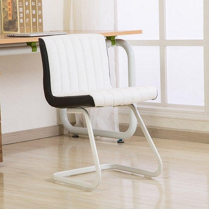 Leisure Chair Conference Office Chair Dinning Chair(White)