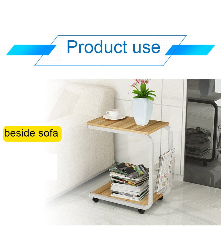 Modern Minimalist Bedroom Table Living Room Mini Mobile Cabinet