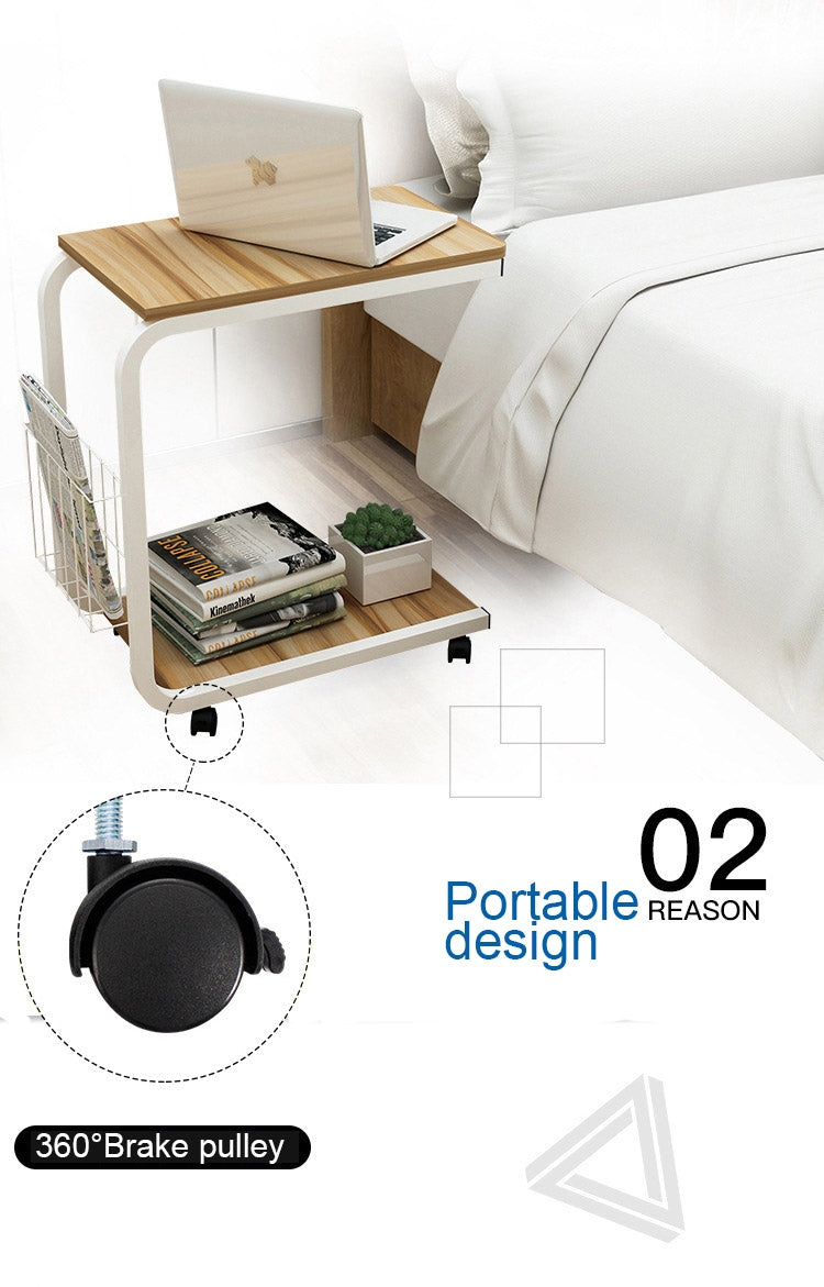 Modern Minimalist Bedroom Table Living Room Mini Mobile Cabinet