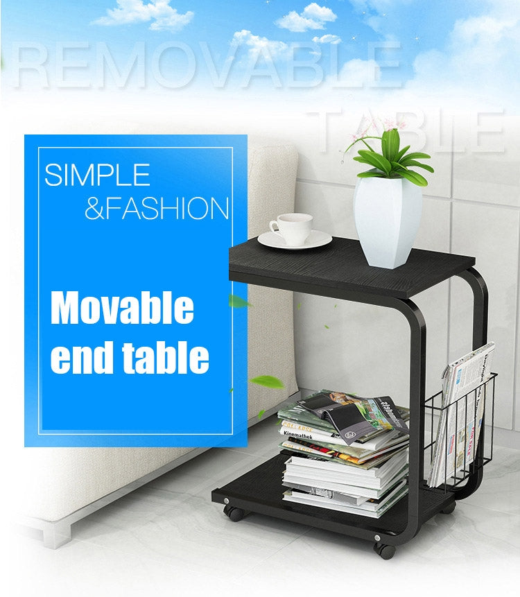 Modern Minimalist Bedroom Table Living Room Mini Mobile Cabinet