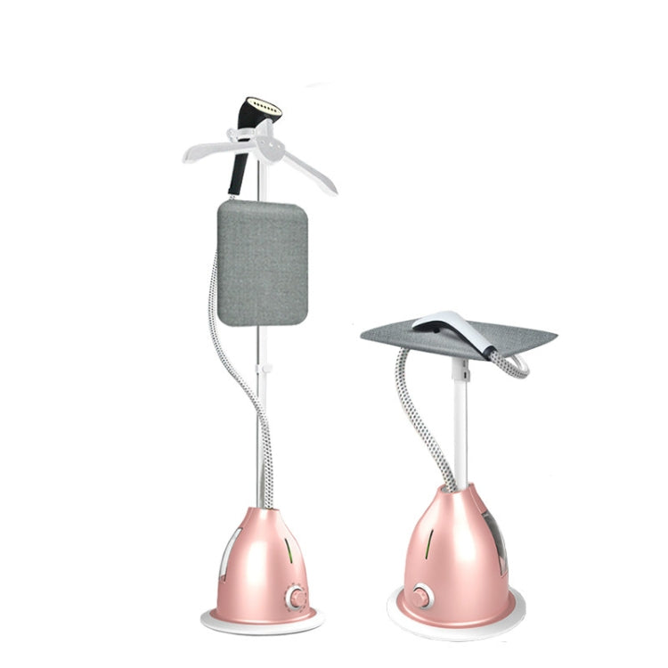 2000W Garment Steamer Household Handheld Ironing Machine 10 Gear Adjustable Vertical Flat Steam Iron Clothes Steamer(Pink)