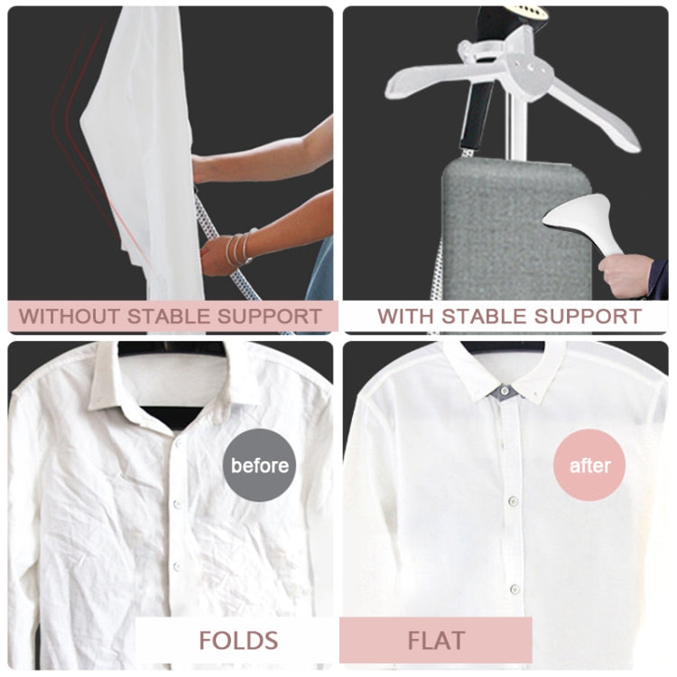 2000W Garment Steamer Household Handheld Ironing Machine 10 Gear Adjustable Vertical Flat Steam Iron Clothes Steamer(Pink)