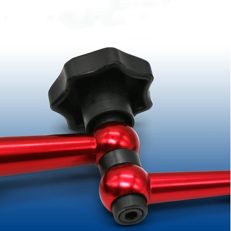 Magnetic Base Universal Mechanical Magnetic Watch Stand Dial Indicator Bracket, Style:Leverage Dial Indicator