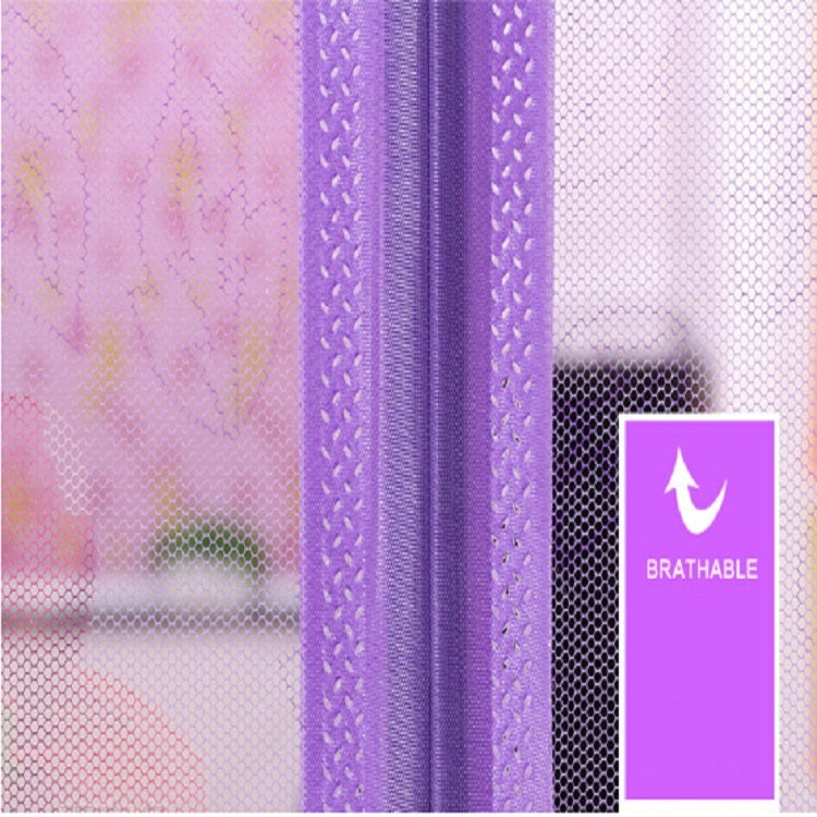 2 PCS Curtain Anti Mosquito Magnetic Tulle Shower Curtain Automatic Closing Door Screen Summer Style Mesh Net