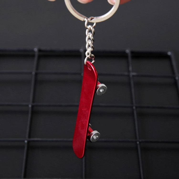 Scooter Beer Bottle Opener with Keychain Pendant Multifunctional Small Toy, Color:Black Red Rope Button +Red