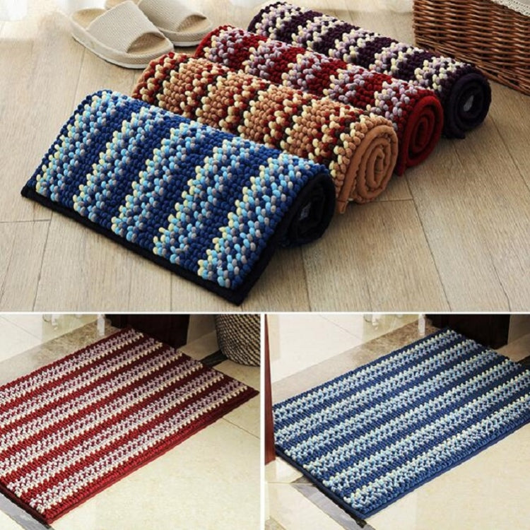 Household Water Absorbing Anti Skid Home Carpet Door Mat, Size:50×80 cm