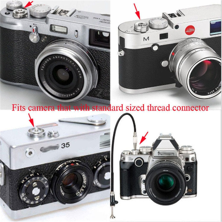 100cm Mechanical Shutter Release for Fujifilm X100S / X20 / X-E1 / Leica M9 Universal Shutter Release