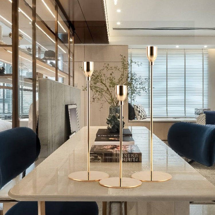 Creative Single Head Candlestick Candle Holder Wedding Table Decoration, Size:L