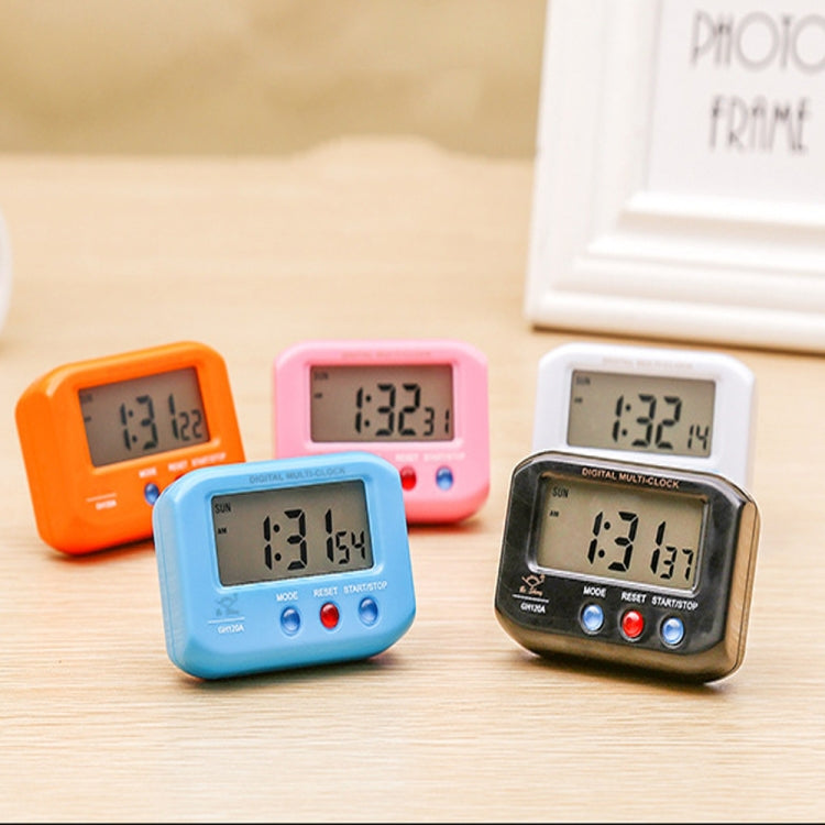 2 PCS Mini Digital Backlight LED Display Table Alarm Clock