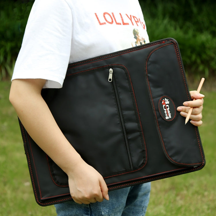 Waterproof Artist Sketch Drawing Board Clip Multi-function Backpack 8K Sketch Clip Pocket