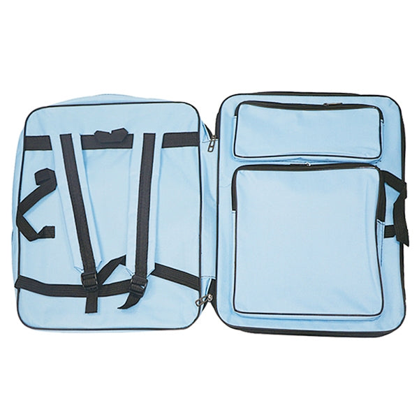 Children 8K Fashion Cute Double Shoulders Canvas Waterproof Drawing Bag