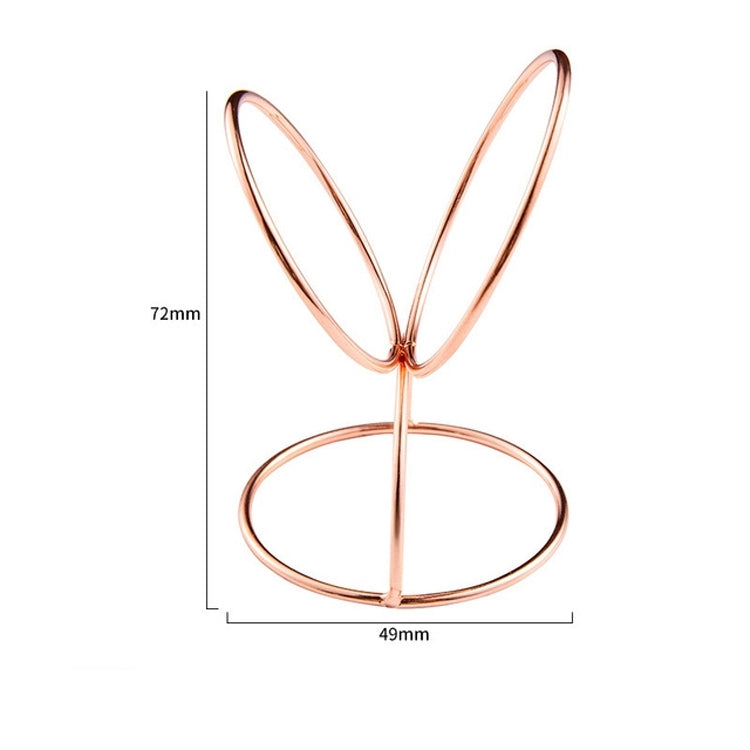 5 PCS Beauty Egg Shelf Storage Box Rack Puff Makeup Sponge Egg Dustproof Bracket, Model:3-circles Round