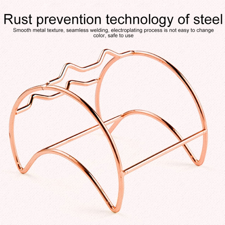 5 PCS Beauty Egg Shelf Storage Box Rack Puff Makeup Sponge Egg Dustproof Bracket, Model:Rabbit Ears