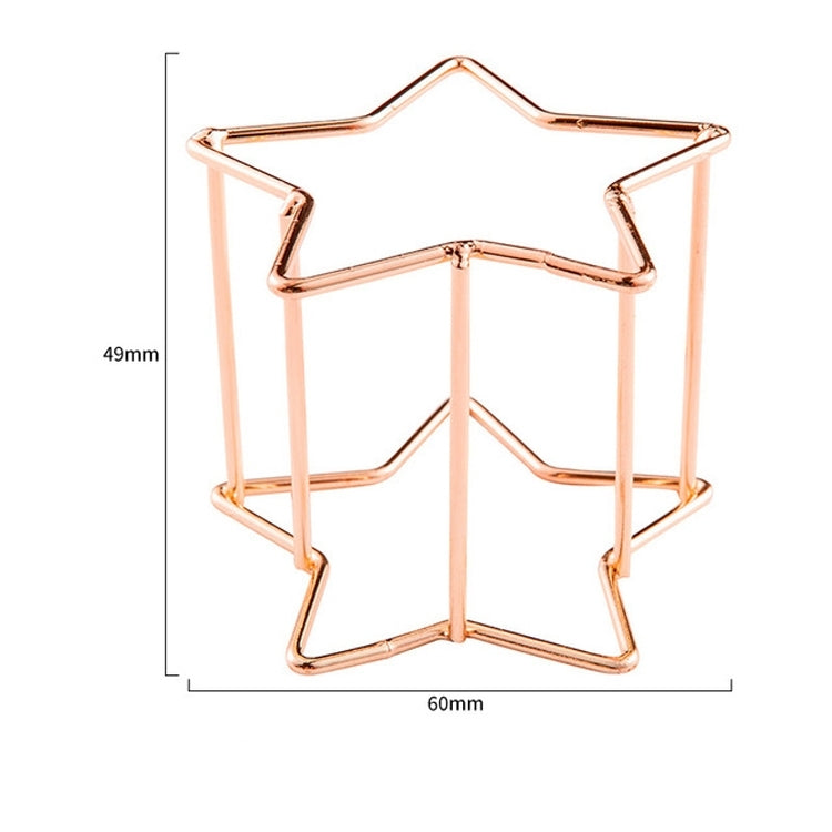 5 PCS Beauty Egg Shelf Storage Box Rack Puff Makeup Sponge Egg Dustproof Bracket, Model:Pentagram