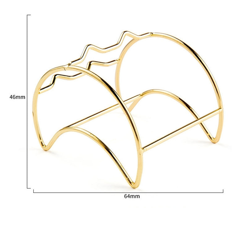 5 PCS Beauty Egg Shelf Storage Box Rack Puff Makeup Sponge Egg Dustproof Bracket, Model:Moon