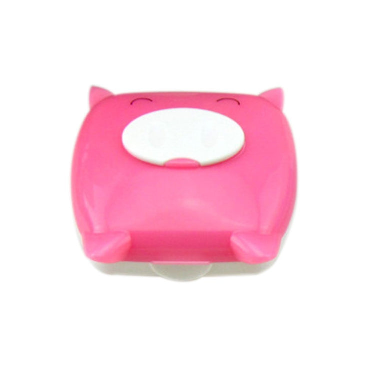 Cute Unisex Pig Cartoon Contact Lens Case Storage Box Contact Lenses Box