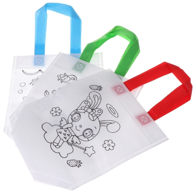 3 PCS Painted Bag Children Graffiti Environmental Protection Handbag Painting Toy