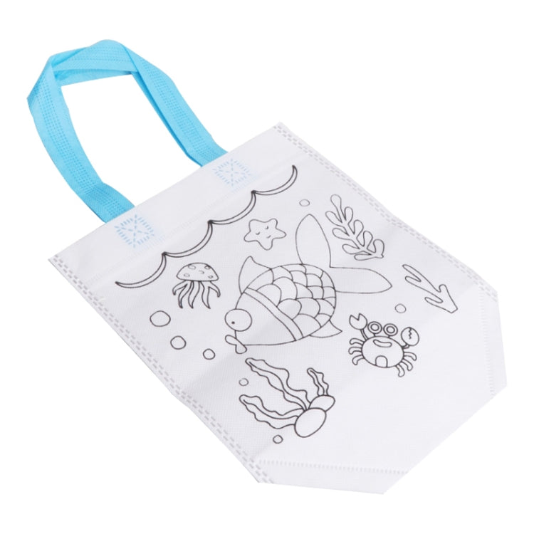 3 PCS Painted Bag Children Graffiti Environmental Protection Handbag Painting Toy