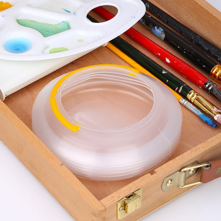 Translucent Wash Pen Barrel Brush Wash Holder Student Cleaning Art Supplies