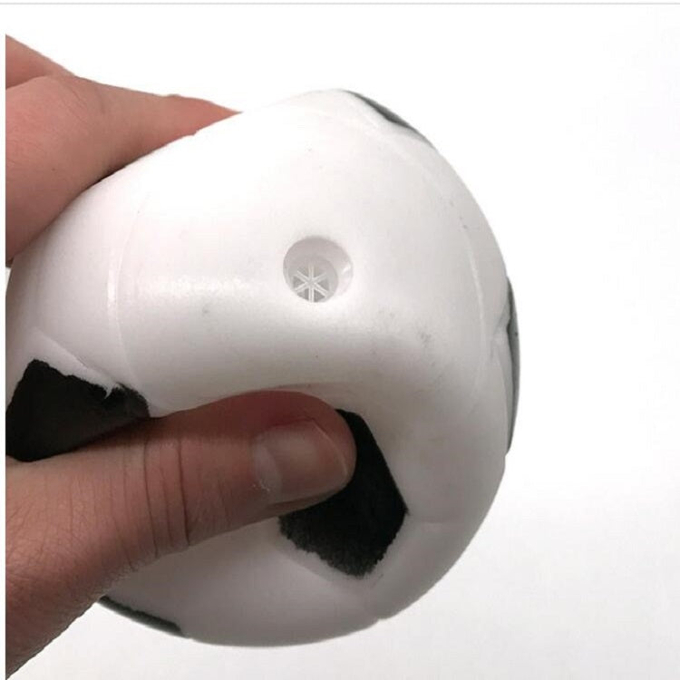 8.5cm Silicone Soccer Toy Pet Dog Sounding Toys