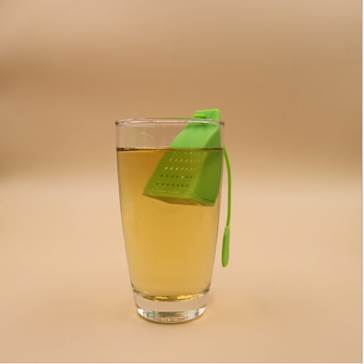 2 PCS Bag Style Silicone Tea Strainer Herbal Spice Infuser Filter Kitchen Coffee Tea Tools Random Color Delivery