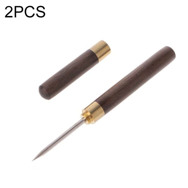 2 PCS Puer Tools Tea Cone Needle For Breaking Prying Tea Brick Professional Tool, Size:01