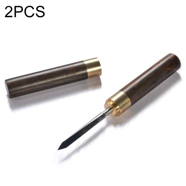 2 PCS Puer Tools Tea Cone Needle For Breaking Prying Tea Brick Professional Tool, Size:04