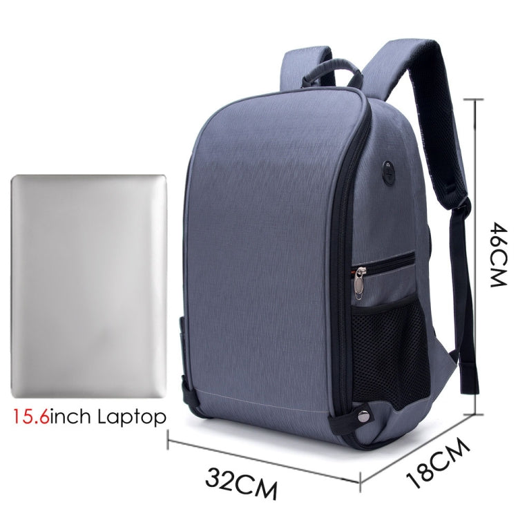 SLR Camera Bag Anti-theft Waterproof Large Capacity Shoulder Outdoor Photography Bag Fashion Camera Backpack