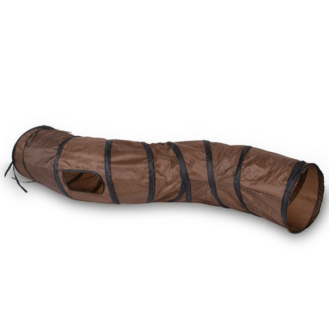 B18405 S-Shape Funny Pet Tunnel Cat Play Tunnel Foldable Cat Toys