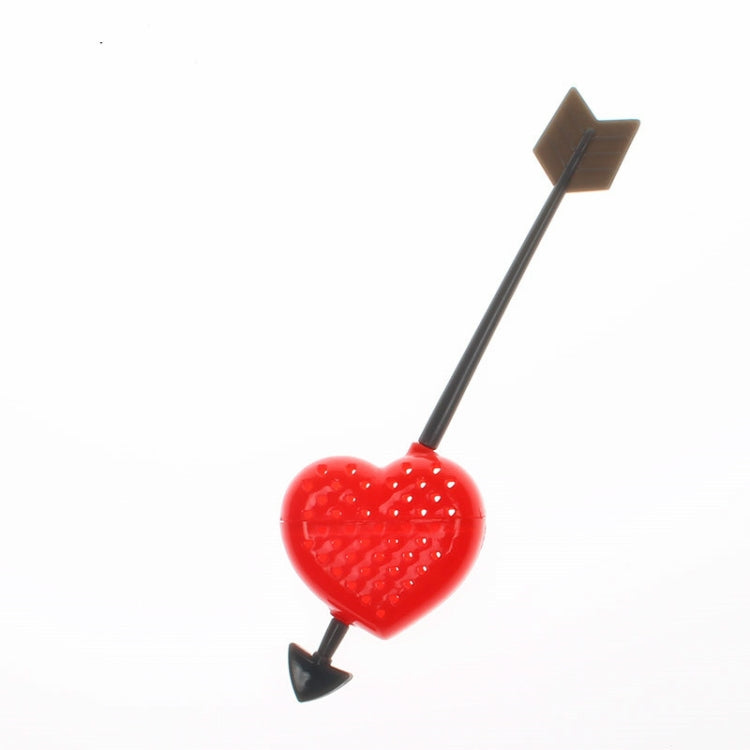 3 PCS Tea Infuser Bags Strainer Teaspoon Filter Love Heart(Red)