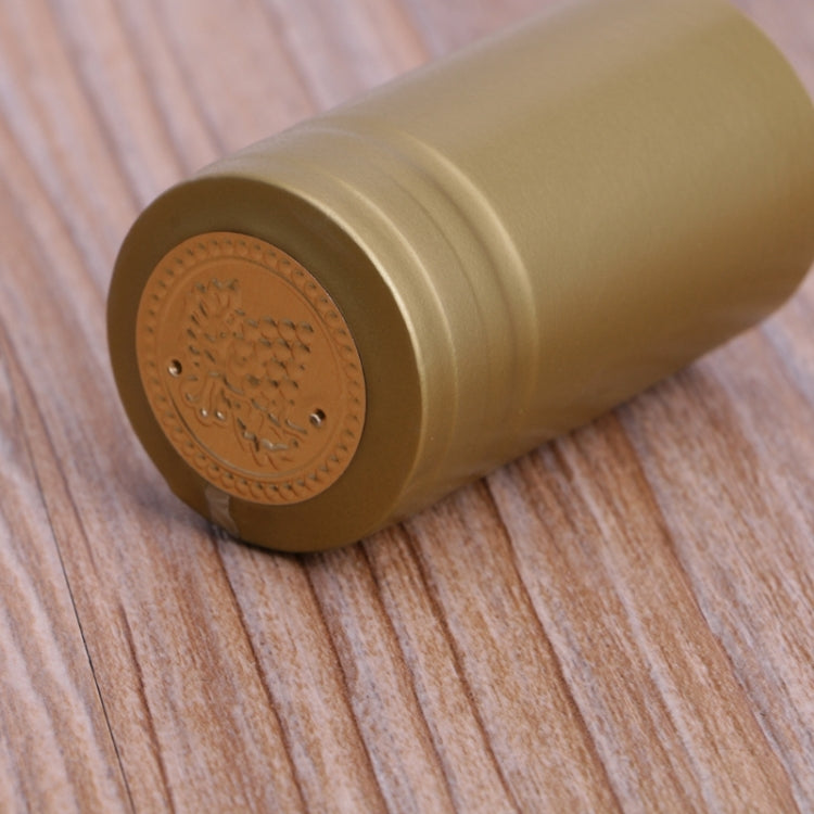 10 PCS Heat Shrinkable Film Wine Cap Rubber Cover for Red Wine Bottle Olive Oil Bottle Tea Oil Bottle, Random Color Delivery