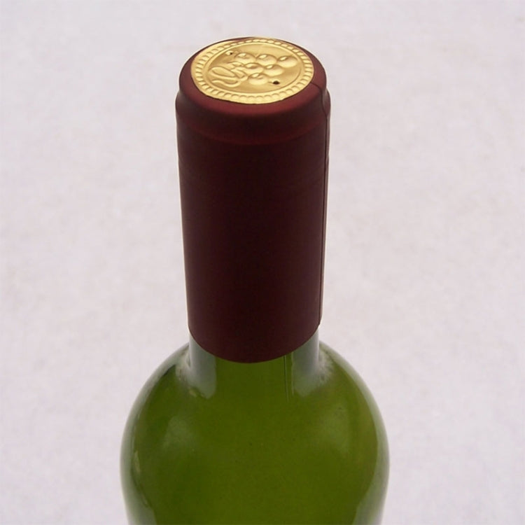 10 PCS Heat Shrinkable Film Wine Cap Rubber Cover for Red Wine Bottle Olive Oil Bottle Tea Oil Bottle, Random Color Delivery