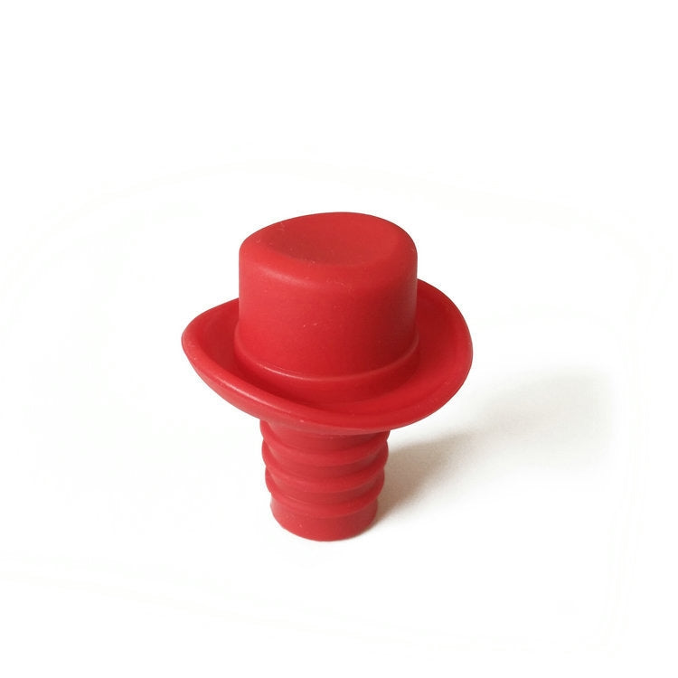 Silica Gel Top Hat Fresh Wine Corks Cruet Red Wine Stopper